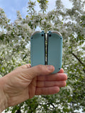 Cherry Blossom Pastel Blue Joy-Cons for Nintendo Switch