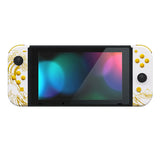 Gold Great Waves Custom Joy Cons for Nintendo Switch