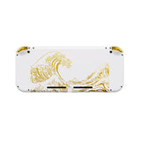 Gold Great Waves Custom Joy Cons for Nintendo Switch
