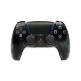 PS2 Transparent Jet Black Custom Playstation 5 (PS5) Dualsense Controller