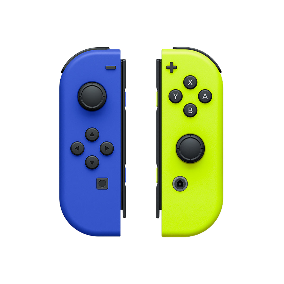 Official (OEM) Blue / Neon Yellow Joy Con Shells for Nintendo The GameChangers