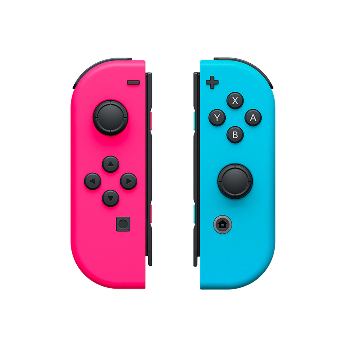 Official (OEM) Neon Pink / Neon Blue Joy Con Housing Shells for