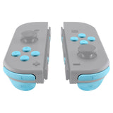 Light Blue Custom Button Kit for Nintendo Switch Joycons
