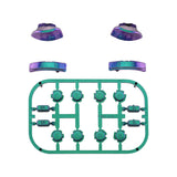 Chameleon Green Purple Custom Button Kit for Nintendo Switch Joycons