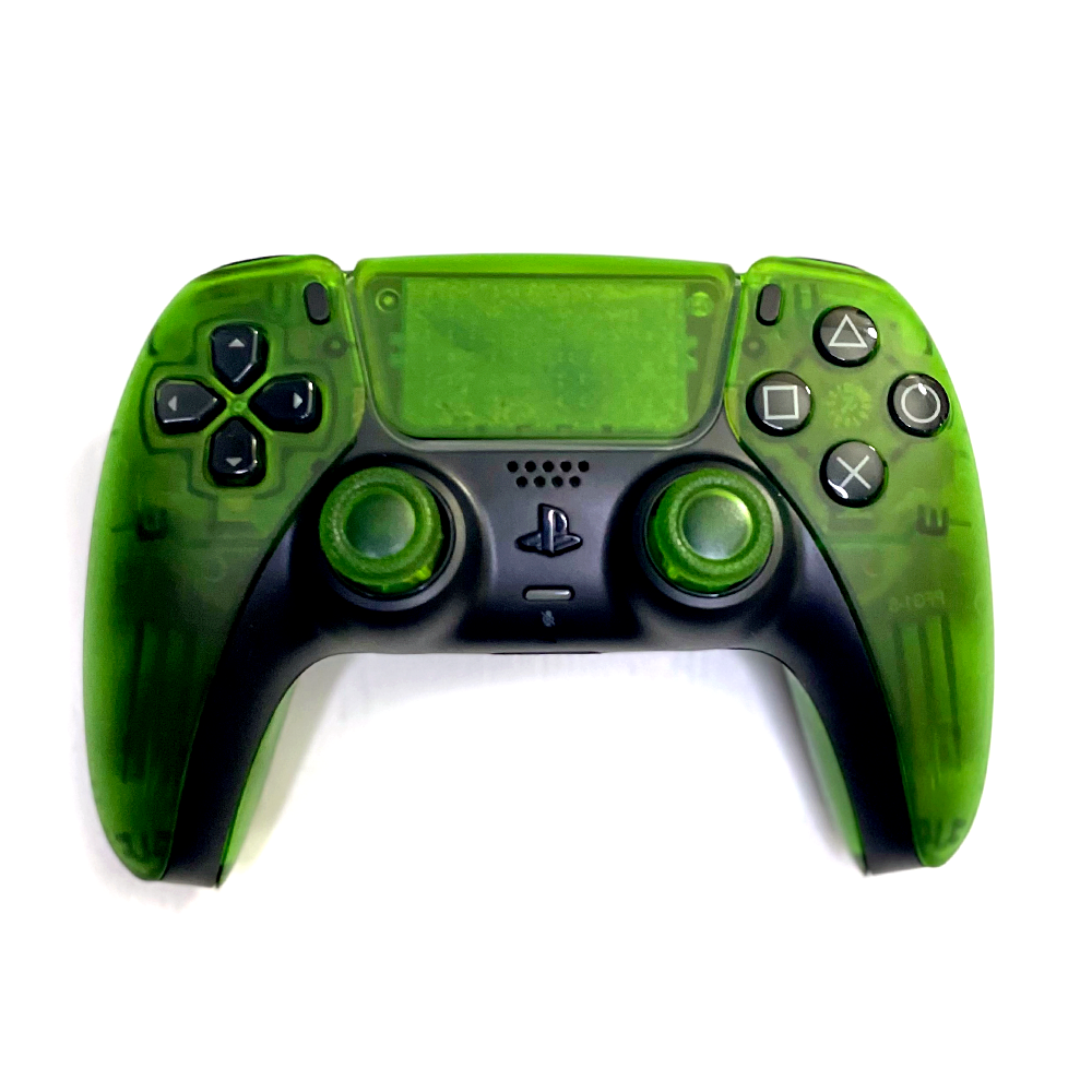 Green best sale playstation controller