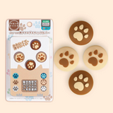Cat Paw Coffee Colors Nintendo Switch Joycon Thumb Grips - 4 pack