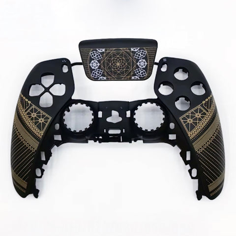 Bronze Decorative DIY Custom Replacement Front Shell for Playstation 5 Dualsense Controller