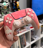 Easter Pink Bunny Playstation 5 (PS5) Dualsense Controller