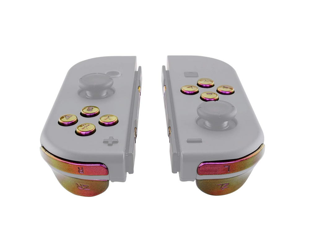 DIY Ruby Gold Color Change Button kit for Nintendo Switch Switch OLE The GameChangers