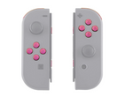 DIY Ruby Gold Color Change Button kit for Nintendo Switch & Switch OLED, Custom Replacement Buttons for JoyCon