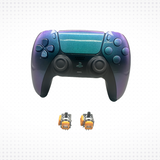 Chameleon Green Purple Playstation 5 Dualsense Controller With Hall Effect Joysticks