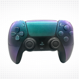 Chameleon Green Purple Playstation 5 Dualsense Controller With Hall Effect Joysticks