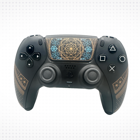Elegant Gold Designed Refurbished Playstation 5 Controller (Hall Effect Joysticks)
