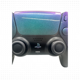 Chameleon Green Purple Playstation 5 Dualsense Controller With Hall Effect Joysticks