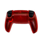 PS2 Transparent Scarlet Red Custom Playstation 5 (PS5) Dualsense Controller
