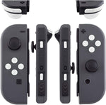DIY White Button kit for Nintendo Switch & Switch OLED, Custom Replacement Buttons for JoyCon