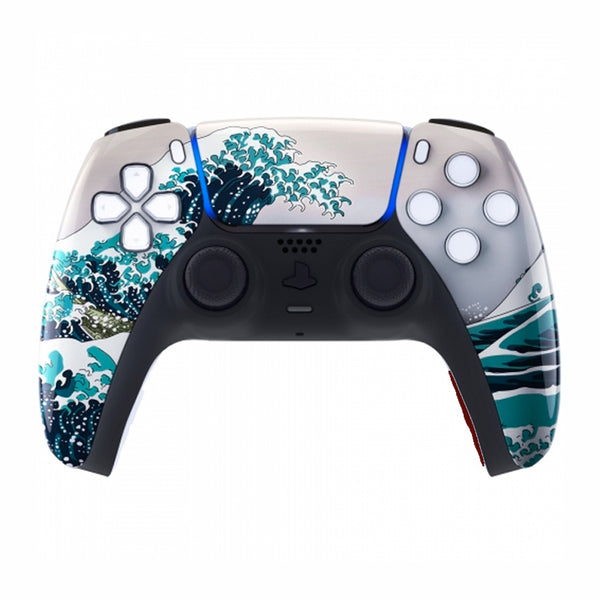 Waves Custom Playstation 5 (PS5) Dualsense Controller