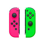 Official (OEM) Neon Pink / Neon Green Joy Con Housing Shells for Nintendo Switch