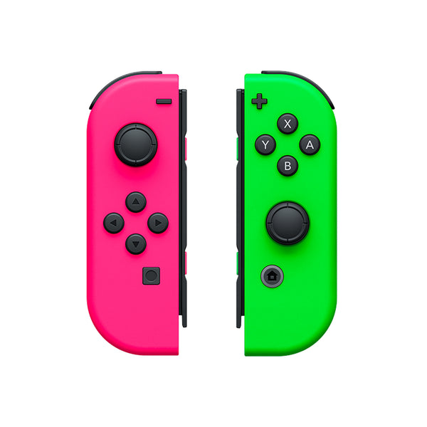 Nintendo switch green on sale and pink