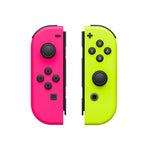 Official (OEM) Neon Pink / Neon Yellow Joy Con Housing Shells for Nintendo Switch
