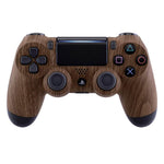 Woodgrain Custom Playstation 4 (PS4) Controller and DIY Kit