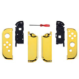 Gold Custom Joy cons for Nintendo Switch