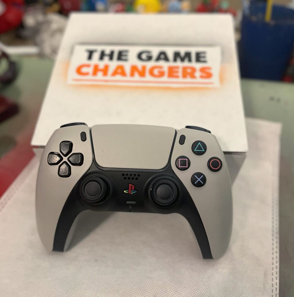 Anniversary Gray PS1 Playstation 5 (PS5) Controller – The GameChangers