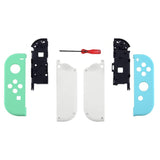 Animal Crossing Spring Blue Green Joy-Cons Replacement Shells for Nintendo Switch